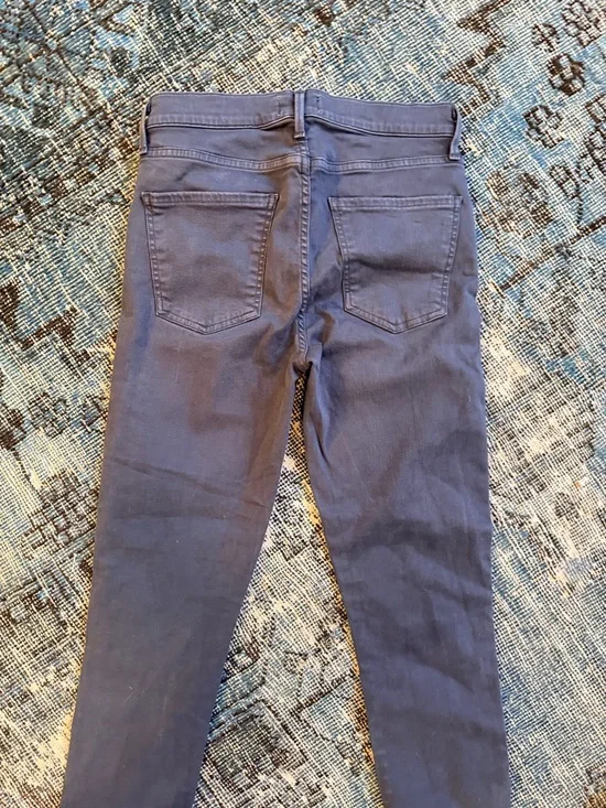 Agolde High-Rise Jeans in Navy 28 - Picture 3 of 4